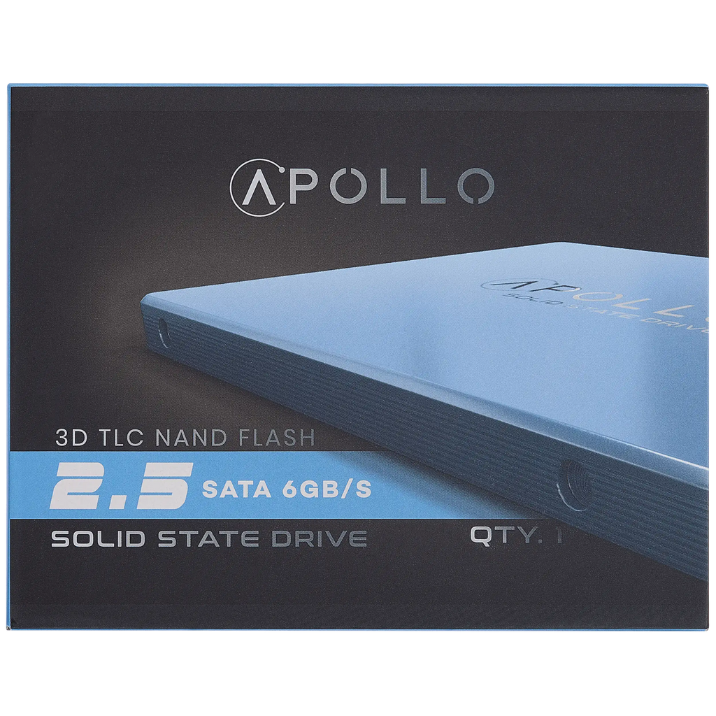 Apollo High-Performance 2.5" SSD 3D TLC NAND 2TB