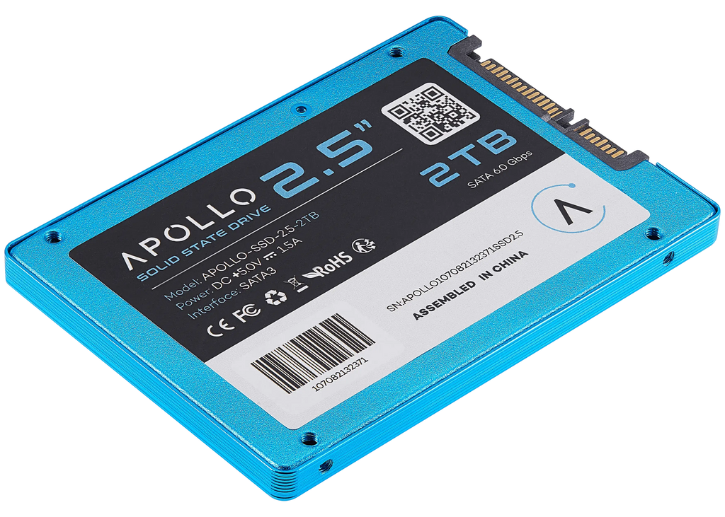 Apollo High-Performance 2.5" SSD 3D TLC NAND 2TB