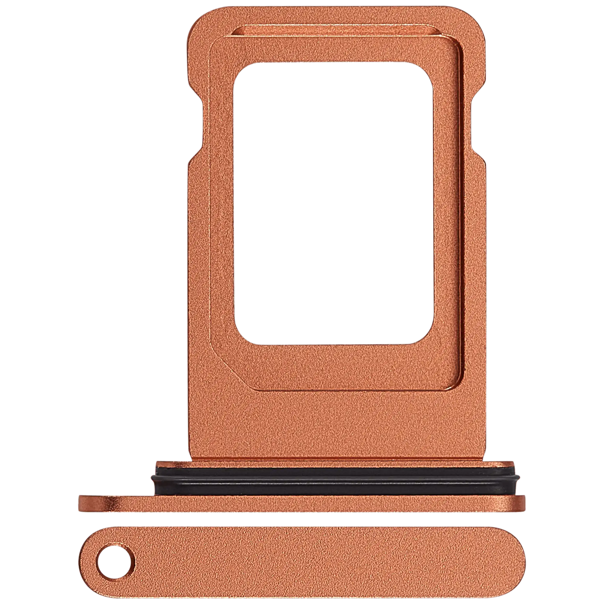 Single SIM Card Tray compatible for iPhone 17 Pro / iPhone 17 Pro Max (Cosmic Orange)