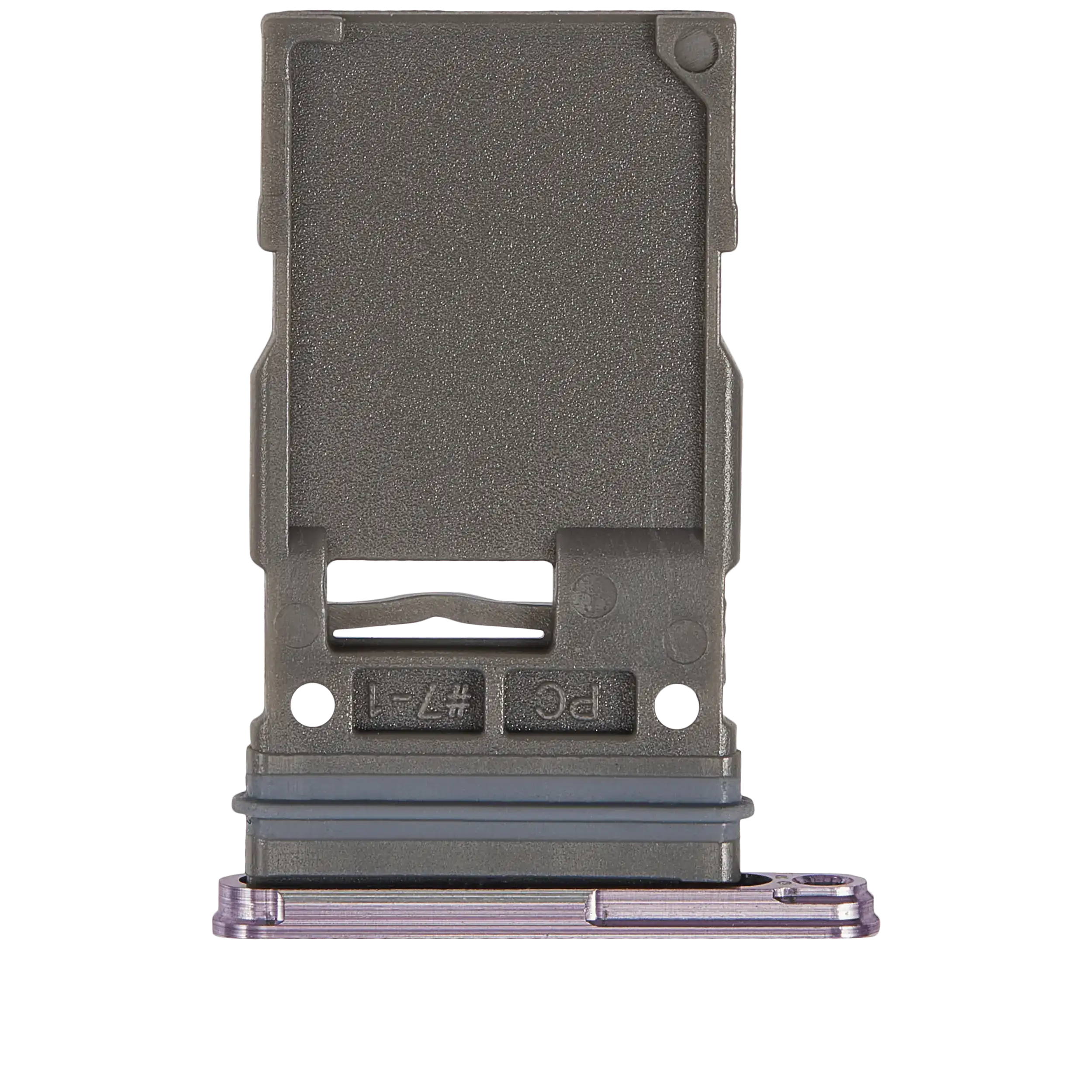 Single SIM Card Tray for Samsung Galaxy S22 5G / S22 Plus 5G (Bora Purple)
