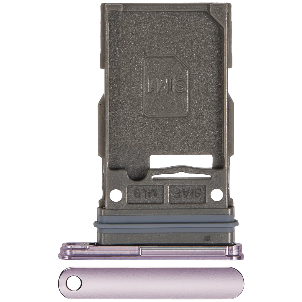 Single SIM Card Tray for Samsung Galaxy S22 5G / S22 Plus 5G (Bora Purple)