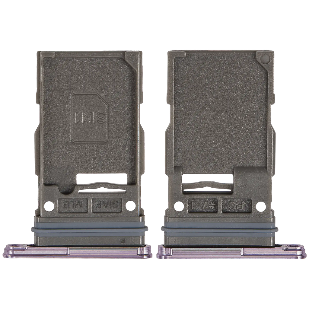 Single SIM Card Tray for Samsung Galaxy S22 5G / S22 Plus 5G (Bora Purple)