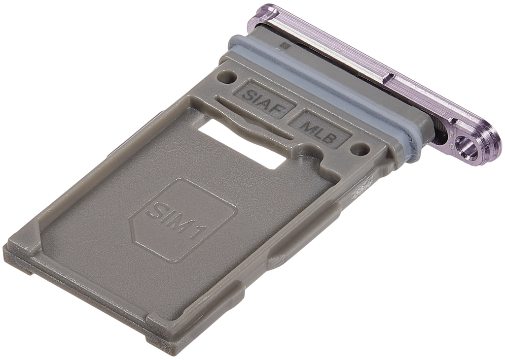 Single SIM Card Tray for Samsung Galaxy S22 5G / S22 Plus 5G (Bora Purple)