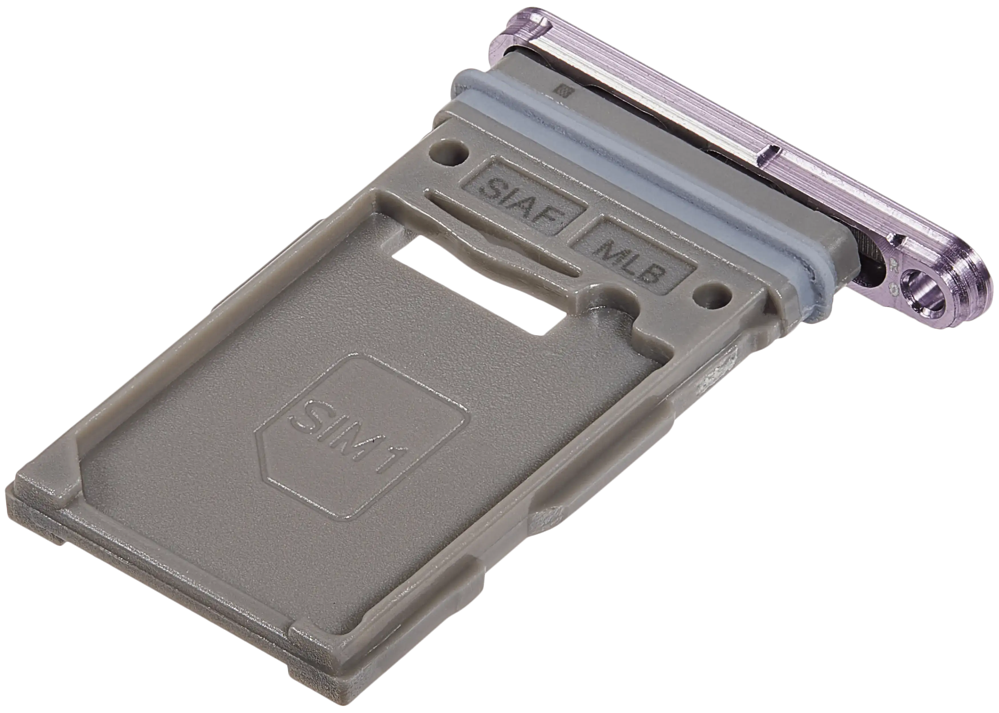 Single SIM Card Tray for Samsung Galaxy S22 5G / S22 Plus 5G (Bora Purple)