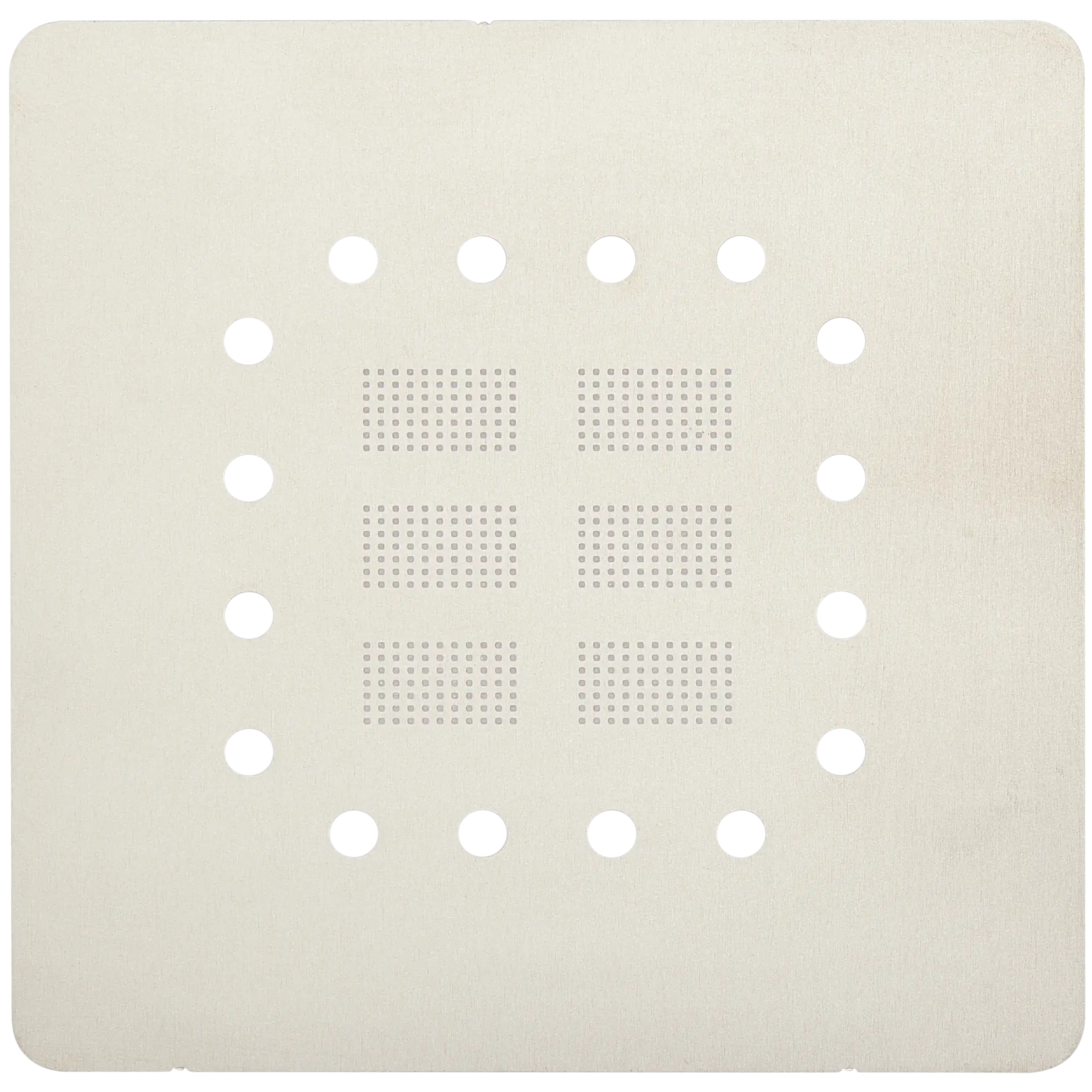 6in1 (0,12mm) stark magnetische LCD-IC-Reballing-Schablone für iPhone 16 (Amaoe)