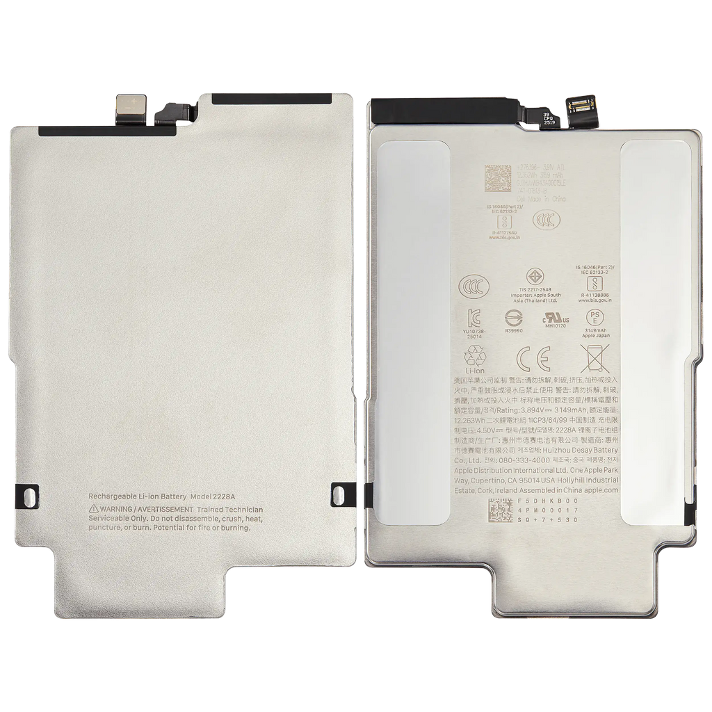 Replacement Akku für iPhone Air (gebrauchter OEM-Ausbau, Qualität A / SOH 99% to 100%)