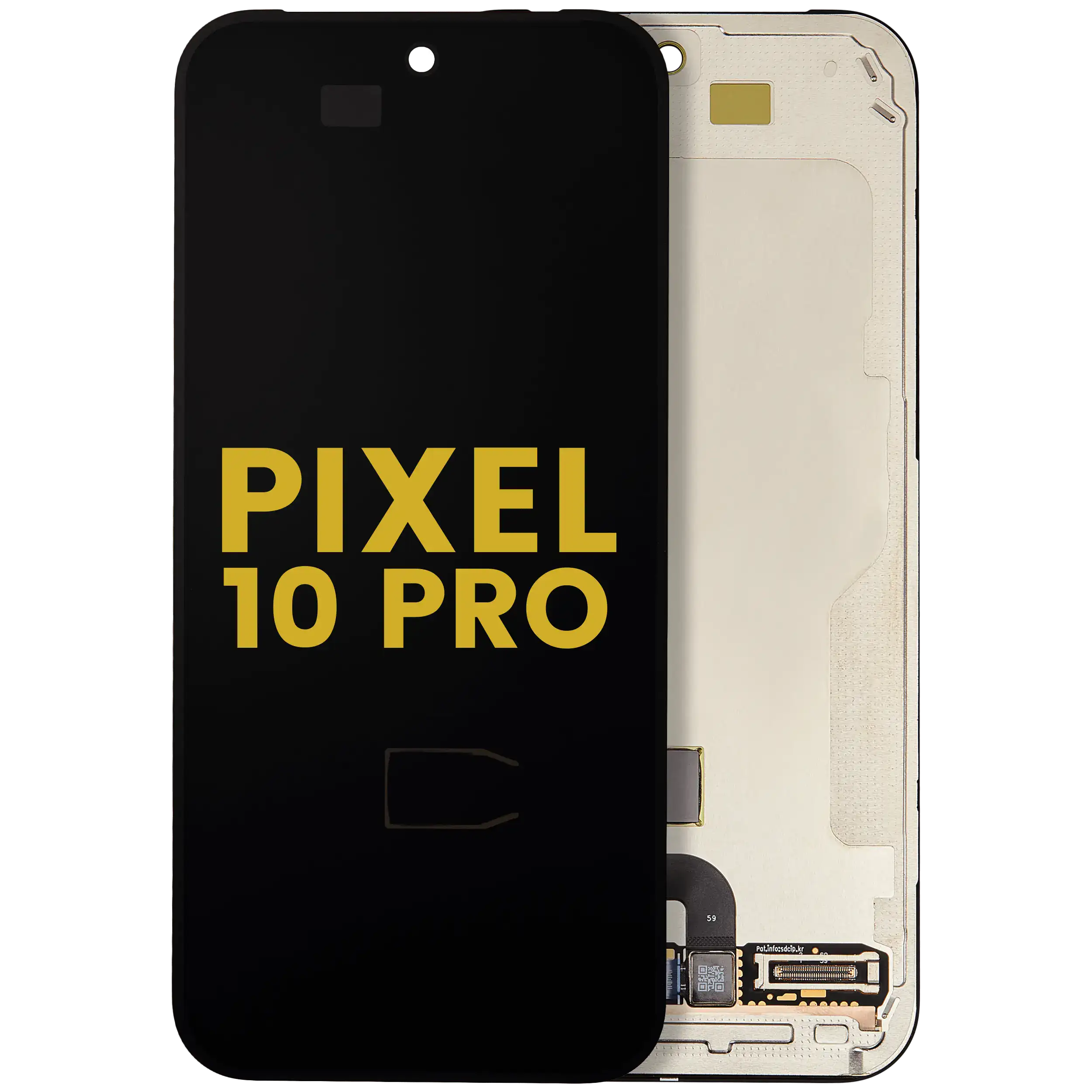 OLED-Display m. Rahmen f. Pixel 10 Pro (Refurb., alle Farben)