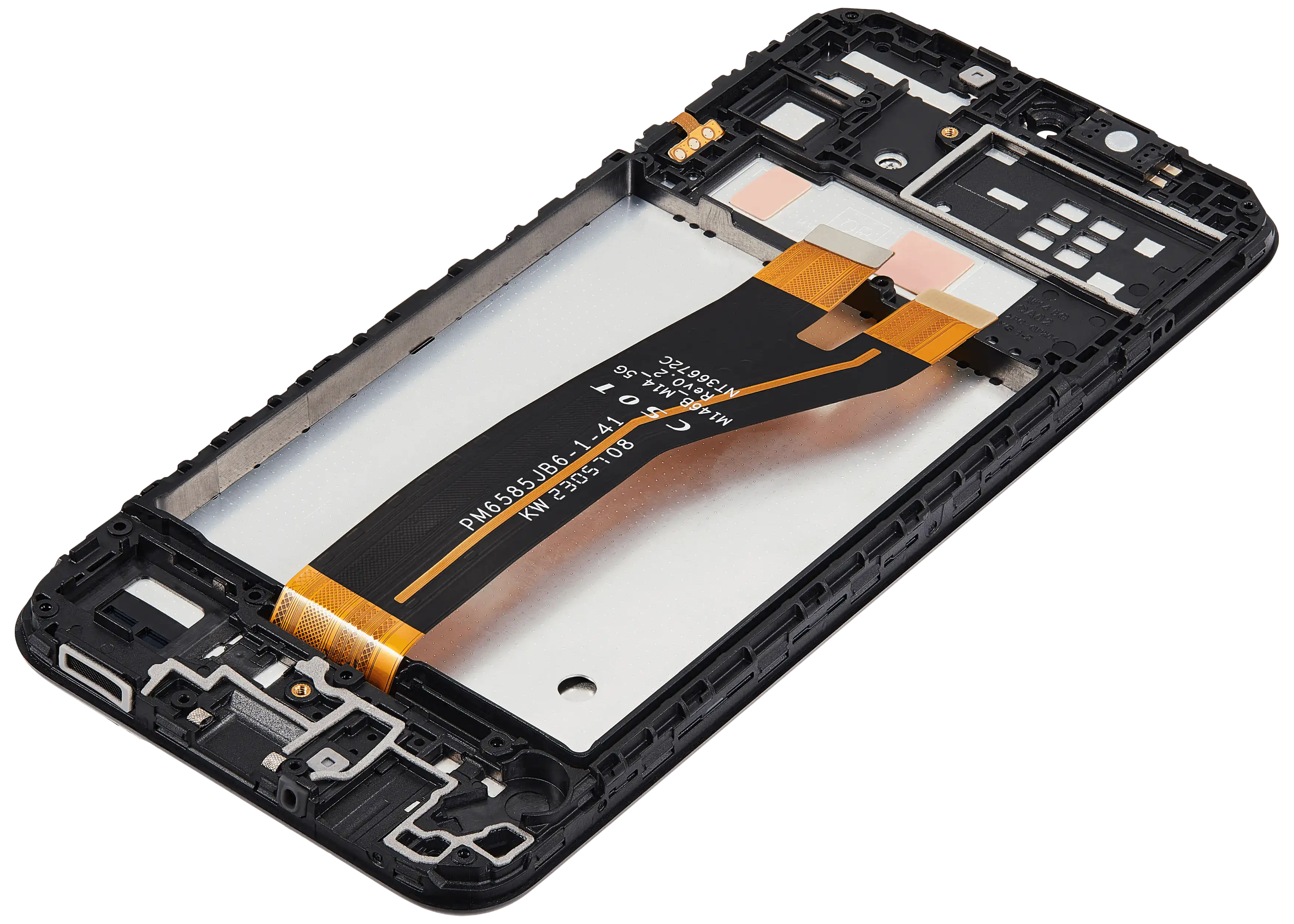 LCD-Display mit Rahmen Compatible für Samsung Galaxy M14 (M146 / 2023) (Refurbished) (Alle Farben)