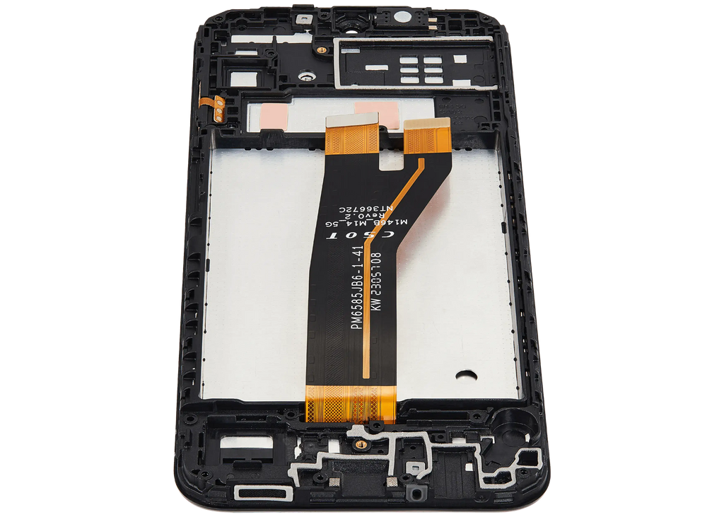 LCD-Display mit Rahmen Compatible für Samsung Galaxy M14 (M146 / 2023) (Refurbished) (Alle Farben)