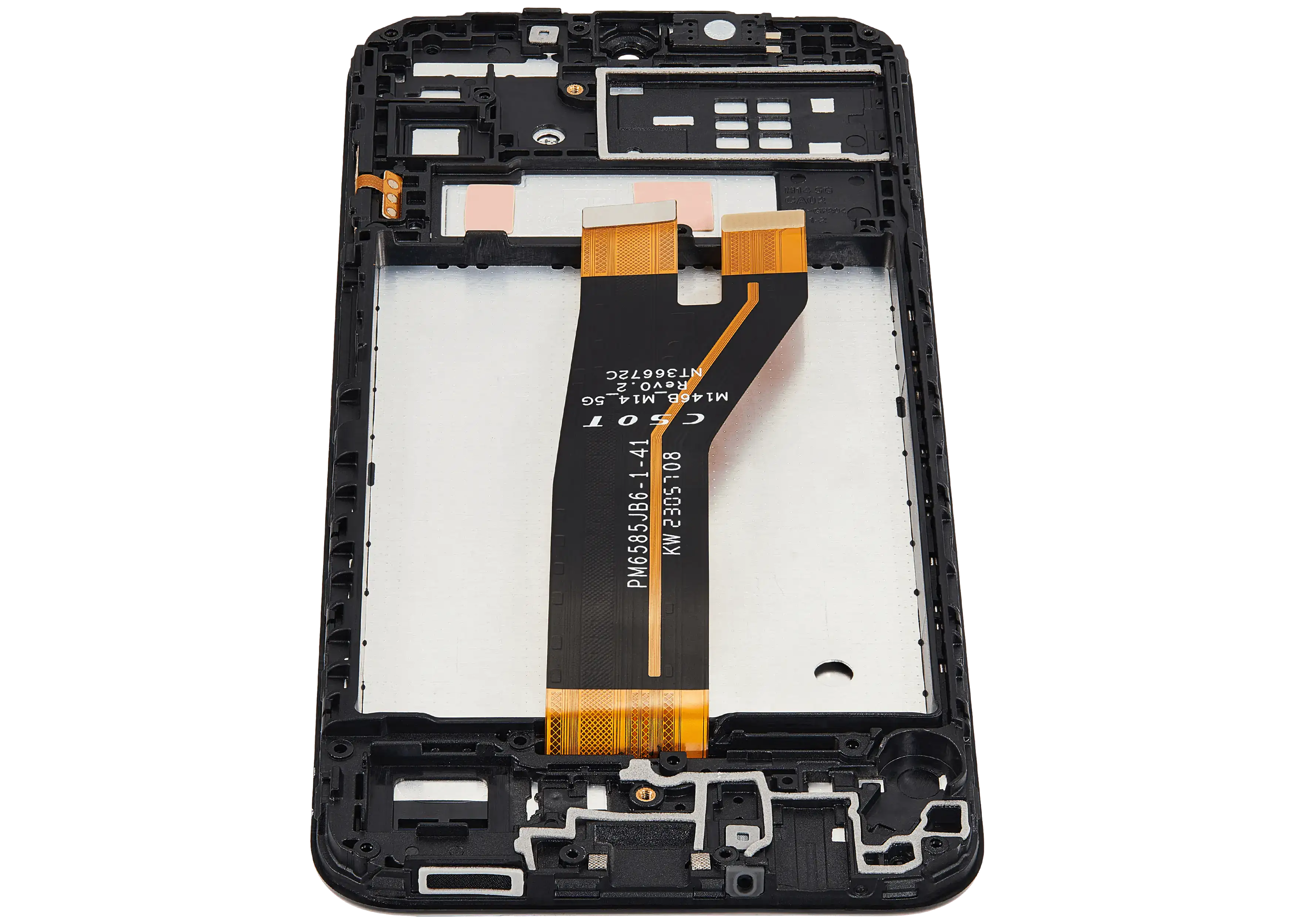 LCD-Display mit Rahmen Compatible für Samsung Galaxy M14 (M146 / 2023) (Refurbished) (Alle Farben)