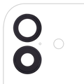 Kameralinse hinten mit Halterung und Einfassung für iPhone 17 (Premium) (Schwarz)