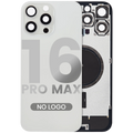 Backcover mit MagSafe für iPhone 16 Pro Max Weiß Titanium Aftermarket ohne Logo