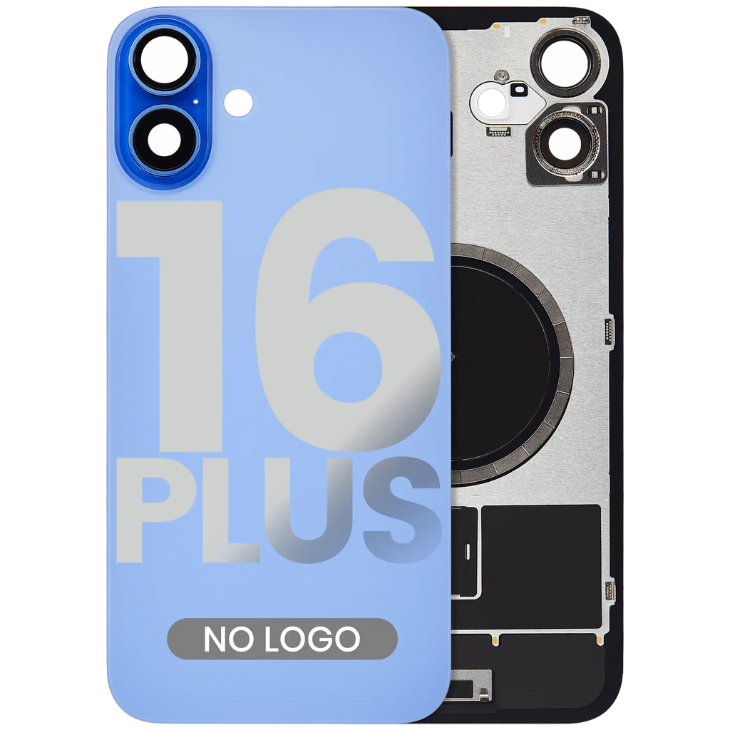 Back cover with MagSafe magnet for iPhone 16 Plus (Aftermarket, Ultramarine, no logo)
