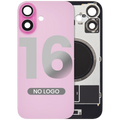 Backcover mit MagSafe-Magnet für iPhone 16 (Aftermarket) (Pink) (Ohne Logo)