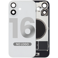 Backcover mit MagSafe-Magnet für iPhone 16 (Aftermarket) (Weiß) (Ohne Logo)