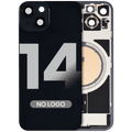 Back cover with MagSafe magnet for iPhone 14 (aftermarket) (Midnight) (no logo)