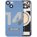 Backcover mit MagSafe-Magnet für iPhone 14 (Aftermarket, Blau, ohne Logo)