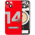 Backcover mit MagSafe-Magnet für iPhone 14 (Aftermarket) (Rot) (Ohne Logo)