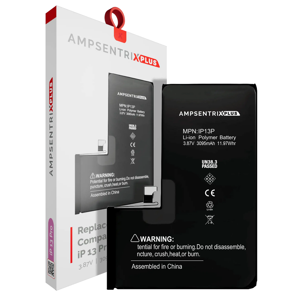 Replacement Battery for iPhone 13 Pro (AmpSentrix Plus)
