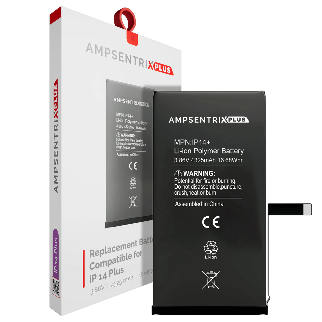 Replacement Battery for iPhone 14 Plus (AmpSentrix Plus)