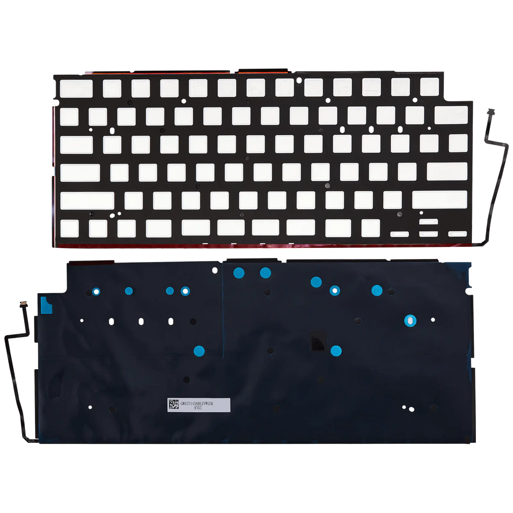 beleuchtete Tastatur mit Schrauben für MacBook Air 13" A2681 (US English)