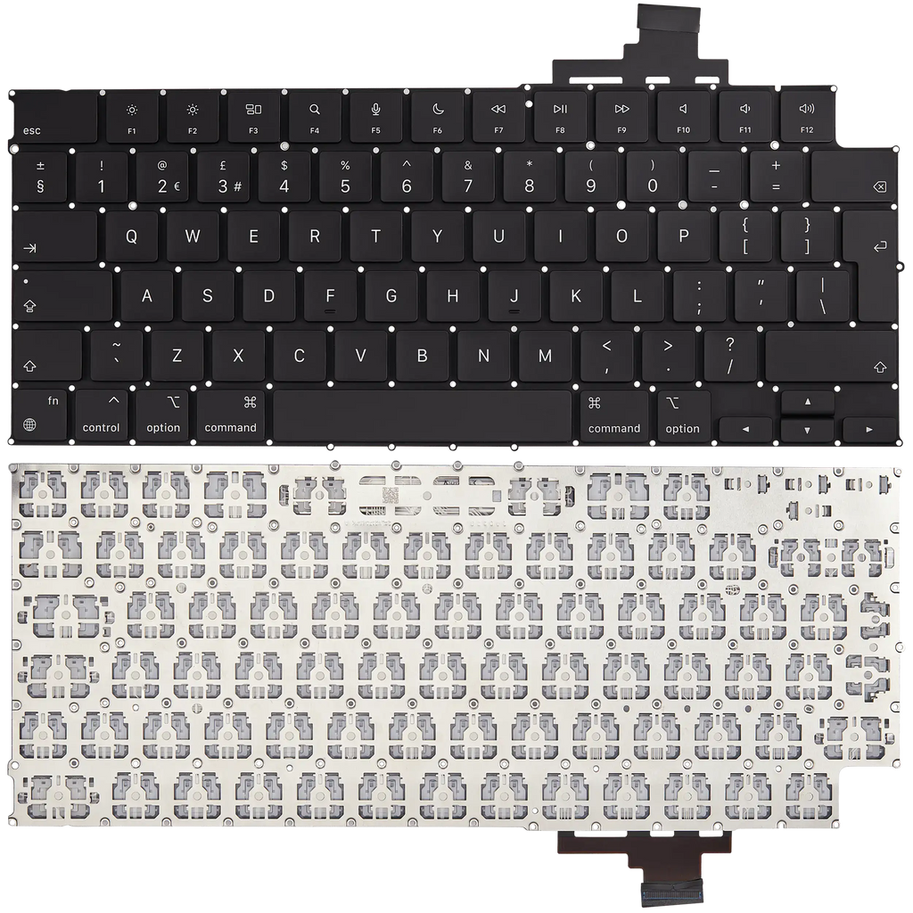 Tastatur mit Hintergrundbeleuchtung und Schrauben für MacBook Air A2681 UK
