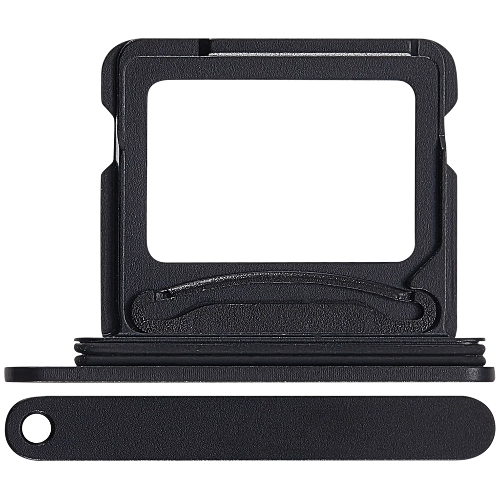 Dual SIM Card Tray for iPhone 17 (Black)