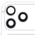Kameralinse hinten mit Rahmen für iPhone 17 Pro/Pro Max Silber Premium