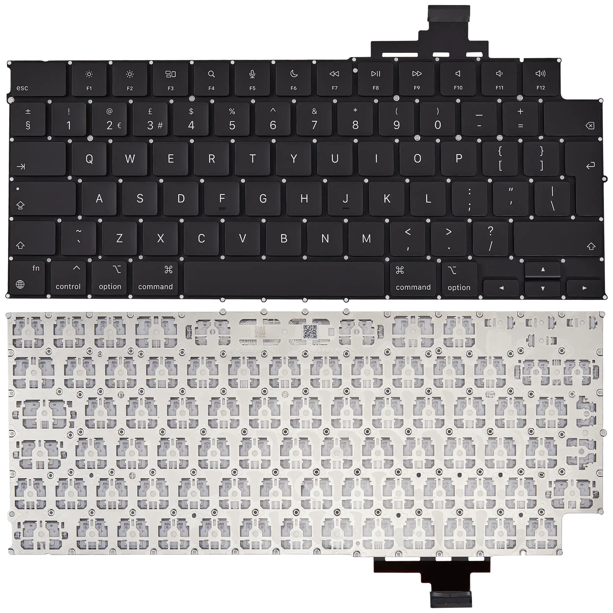 Tastatur mit Hintergrundbeleuchtung & Schrauben für MacBook Air 15" A3114 (UK)