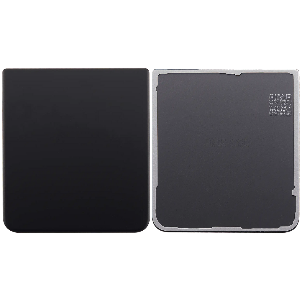 Lower Back Cover for Samsung Galaxy Z Flip 3 5G (Aftermarket Plus) (Phantom Black)