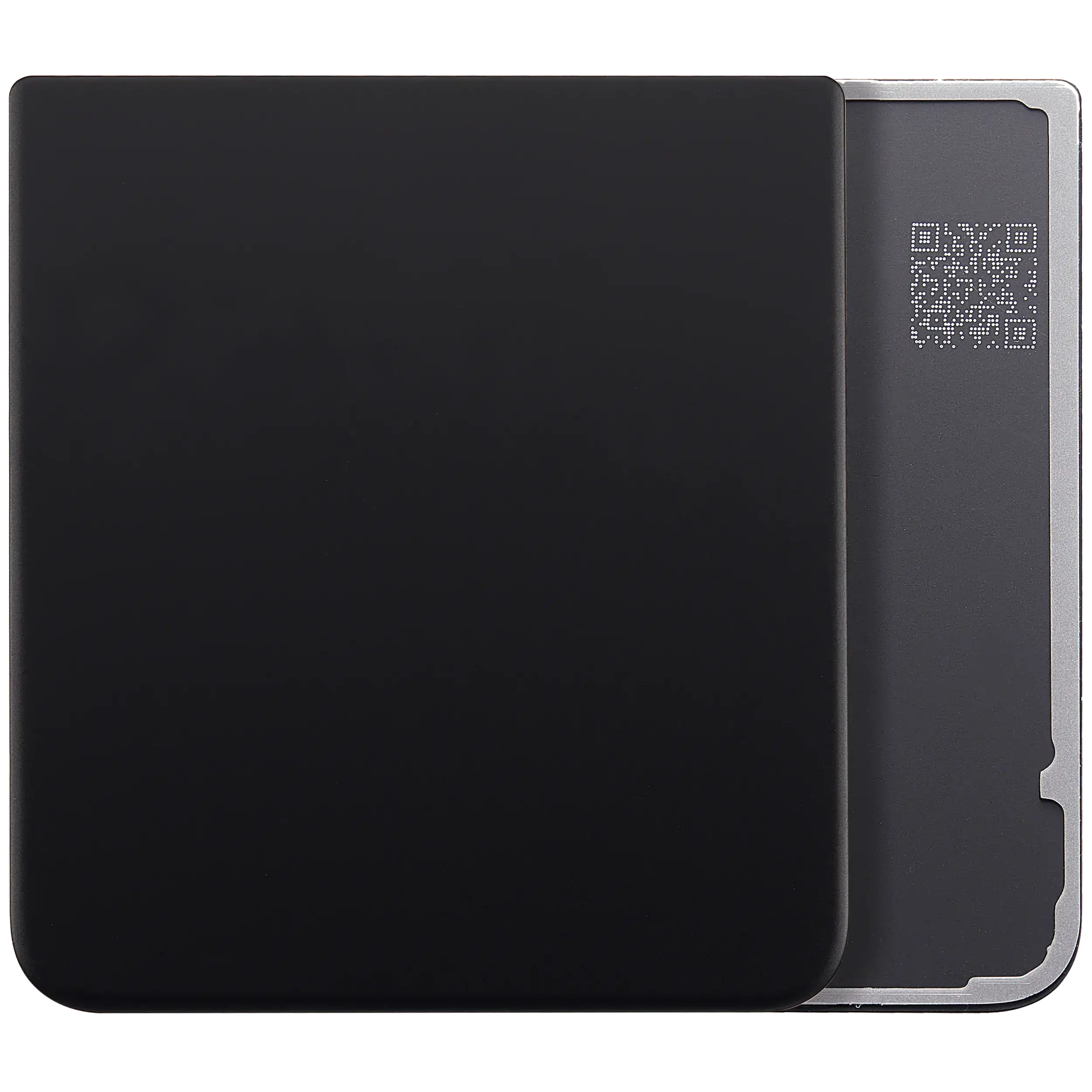 Lower Back Cover for Samsung Galaxy Z Flip 3 5G (Aftermarket Plus) (Phantom Black)