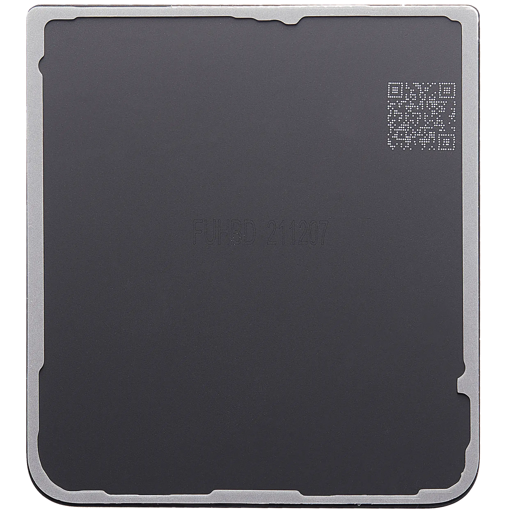 Lower Back Cover for Samsung Galaxy Z Flip 3 5G (Aftermarket Plus) (Phantom Black)