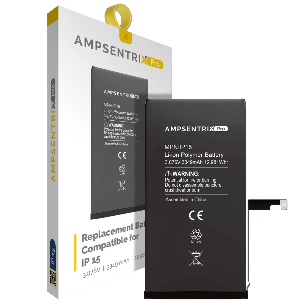 Replacement Battery for iPhone 15 and iPhone 15 Pro