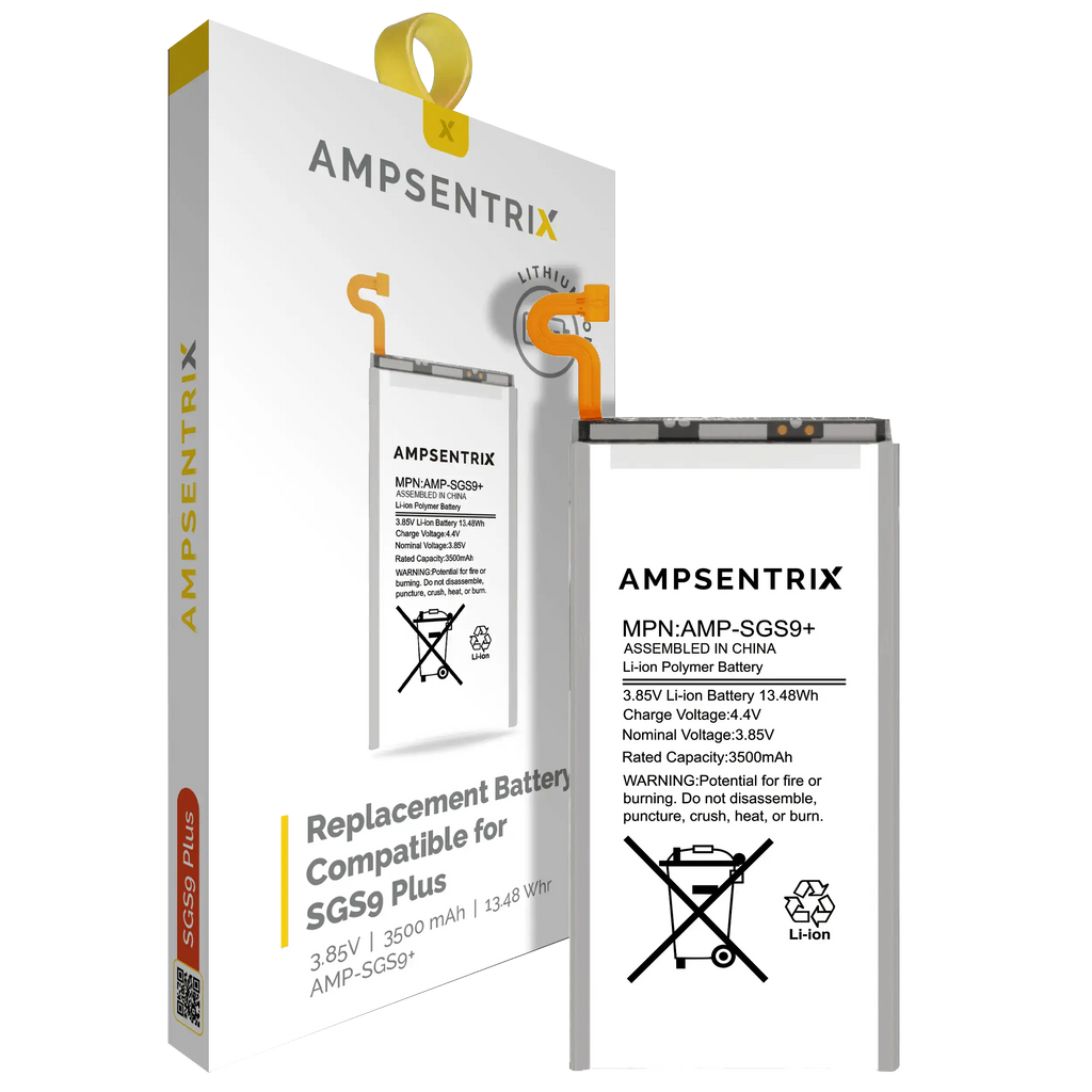 Ersatzakku für Samsung Galaxy S9 Plus (AmpSentrix Pro)