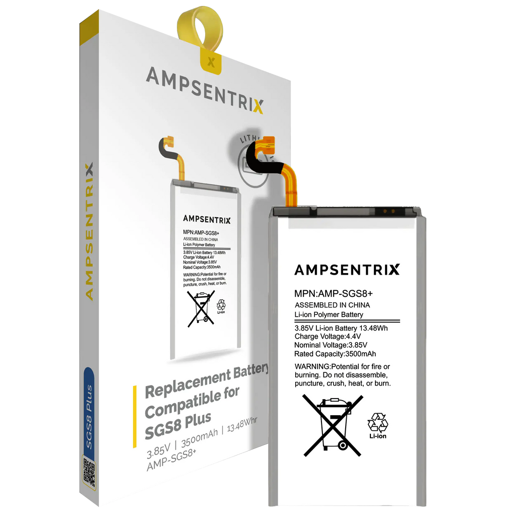 Ersatzakku für Samsung Galaxy S8 Plus (AmpSentrix Pro)
