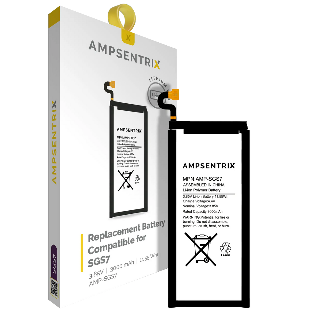 Ersatzakku für Samsung Galaxy S7 (AmpSentrix Pro)
