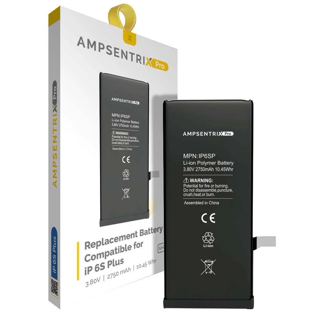 Replacement battery for iPhone 6S Plus (AmpSentrix Pro)