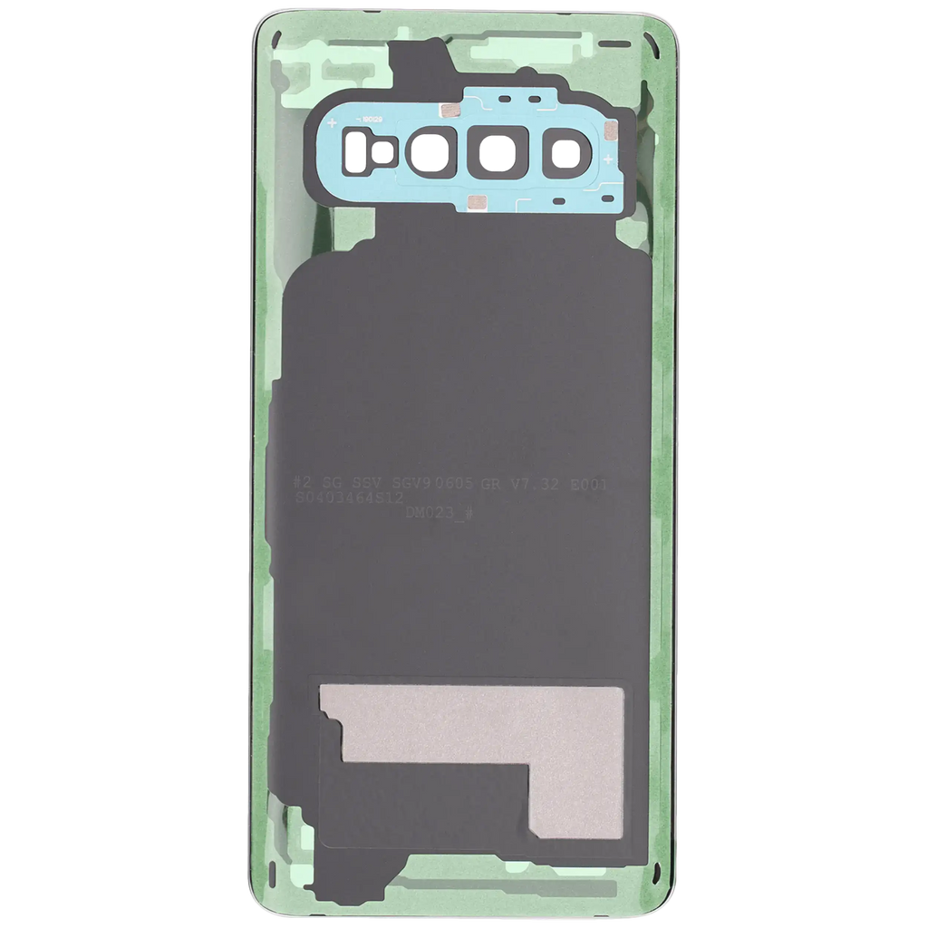 Backcover-Glas m. Kameralinse Samsung Galaxy S10 Service Pack Prism Green
