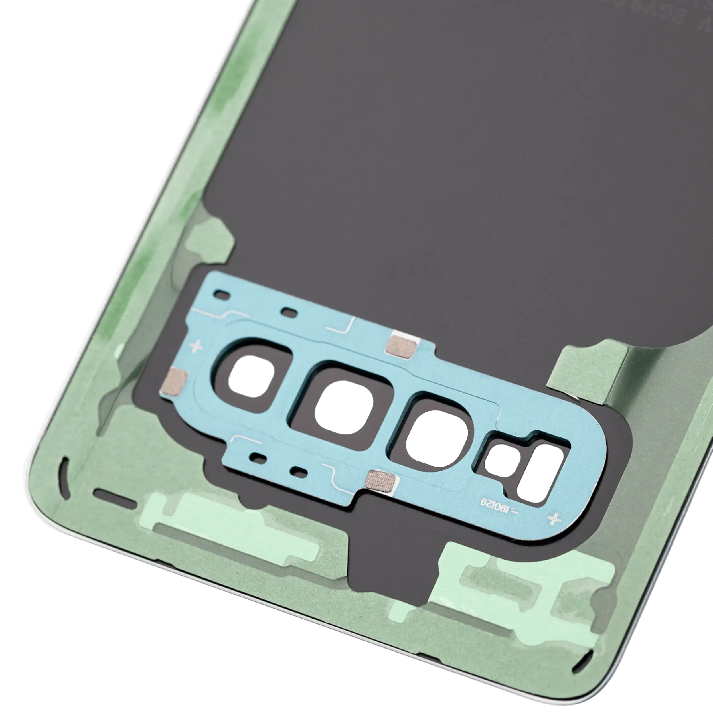 Backcover-Glas m. Kameralinse Samsung Galaxy S10 Service Pack Prism Green