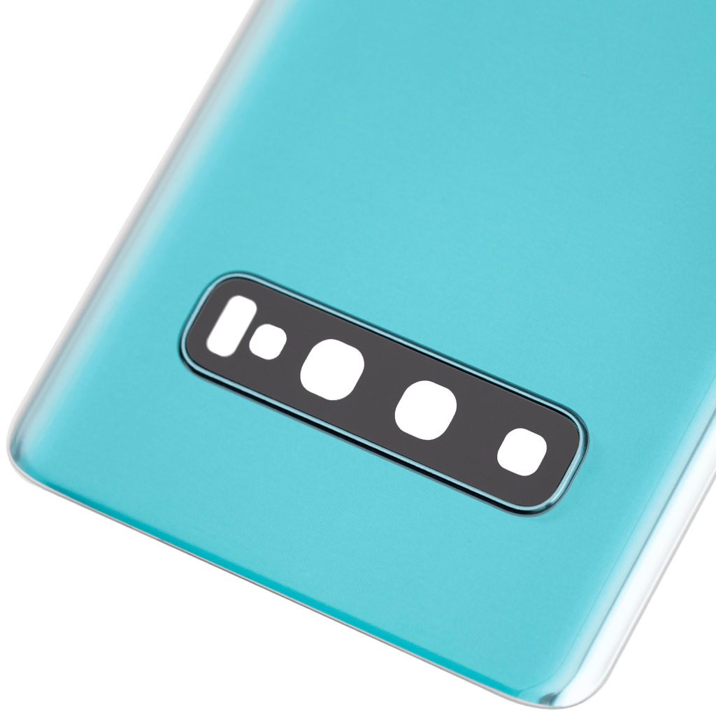 Backcover-Glas m. Kameralinse Samsung Galaxy S10 Service Pack Prism Green