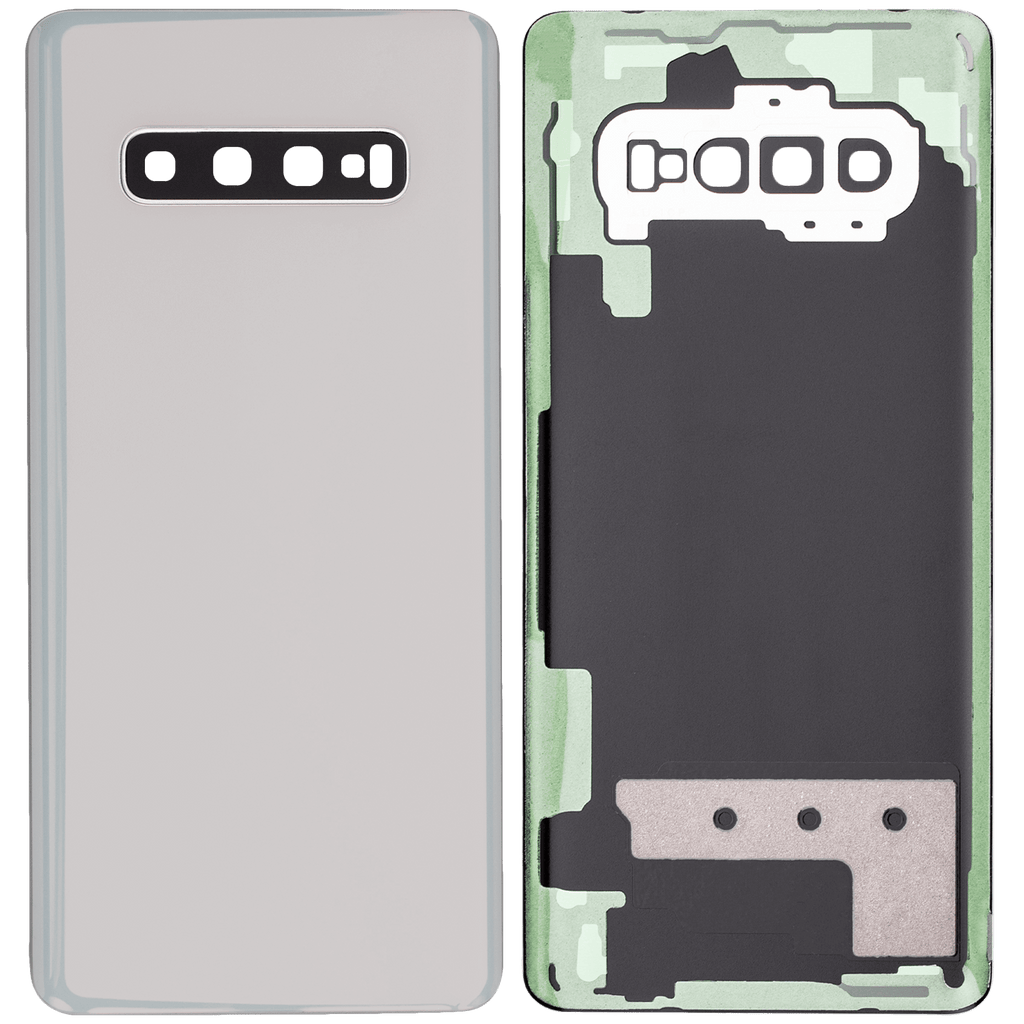 Samsung Galaxy S10 Plus Backcover-Glas Service Pack Silber