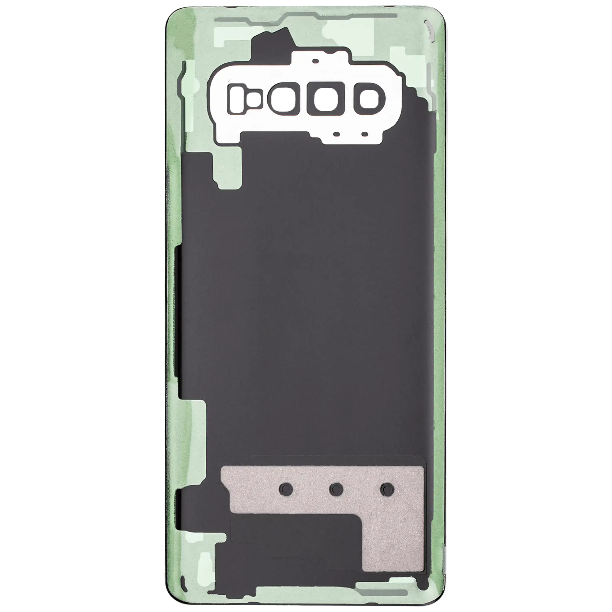 Samsung Galaxy S10 Plus Backcover-Glas Service Pack Silber