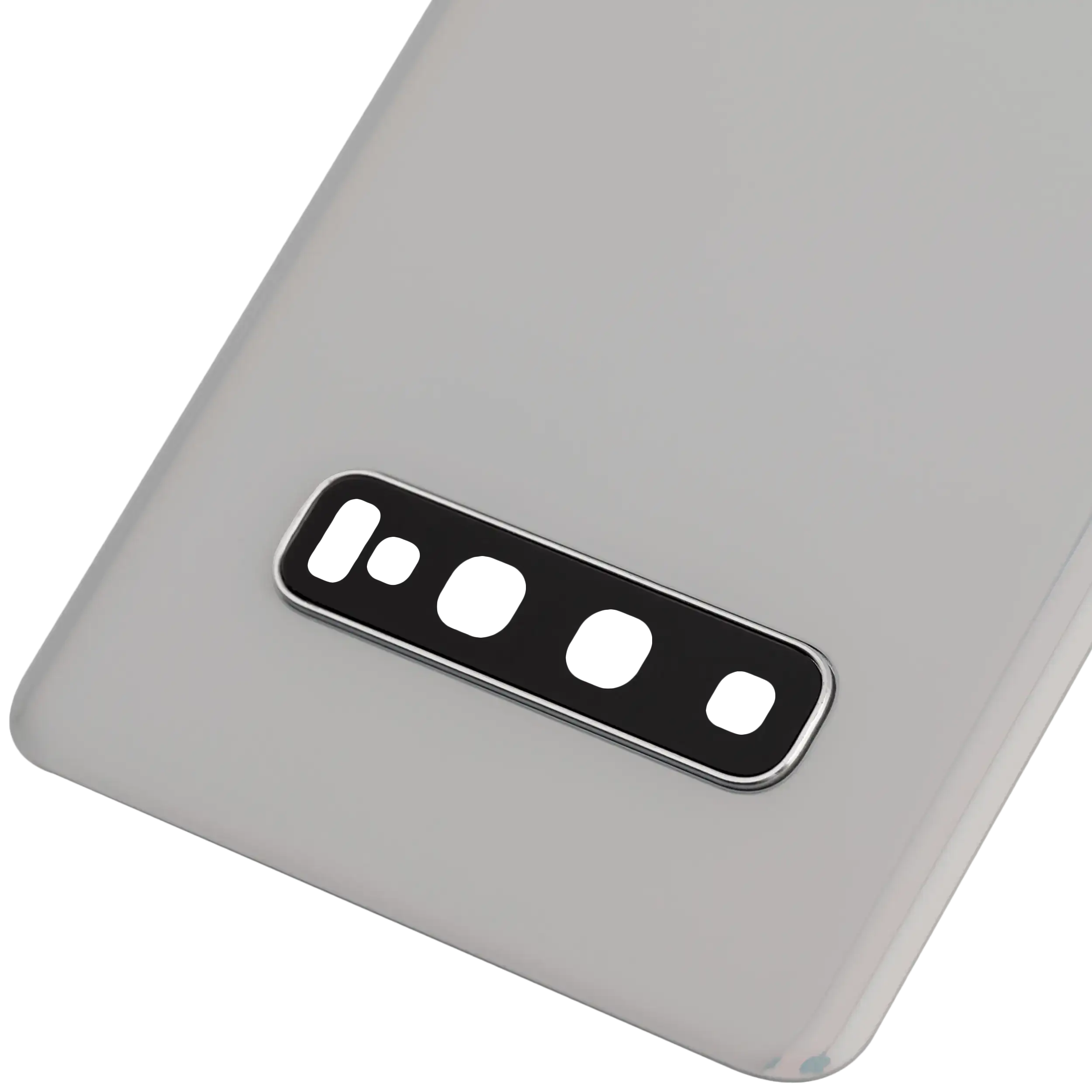 Samsung Galaxy S10 Plus Backcover-Glas Service Pack Silber