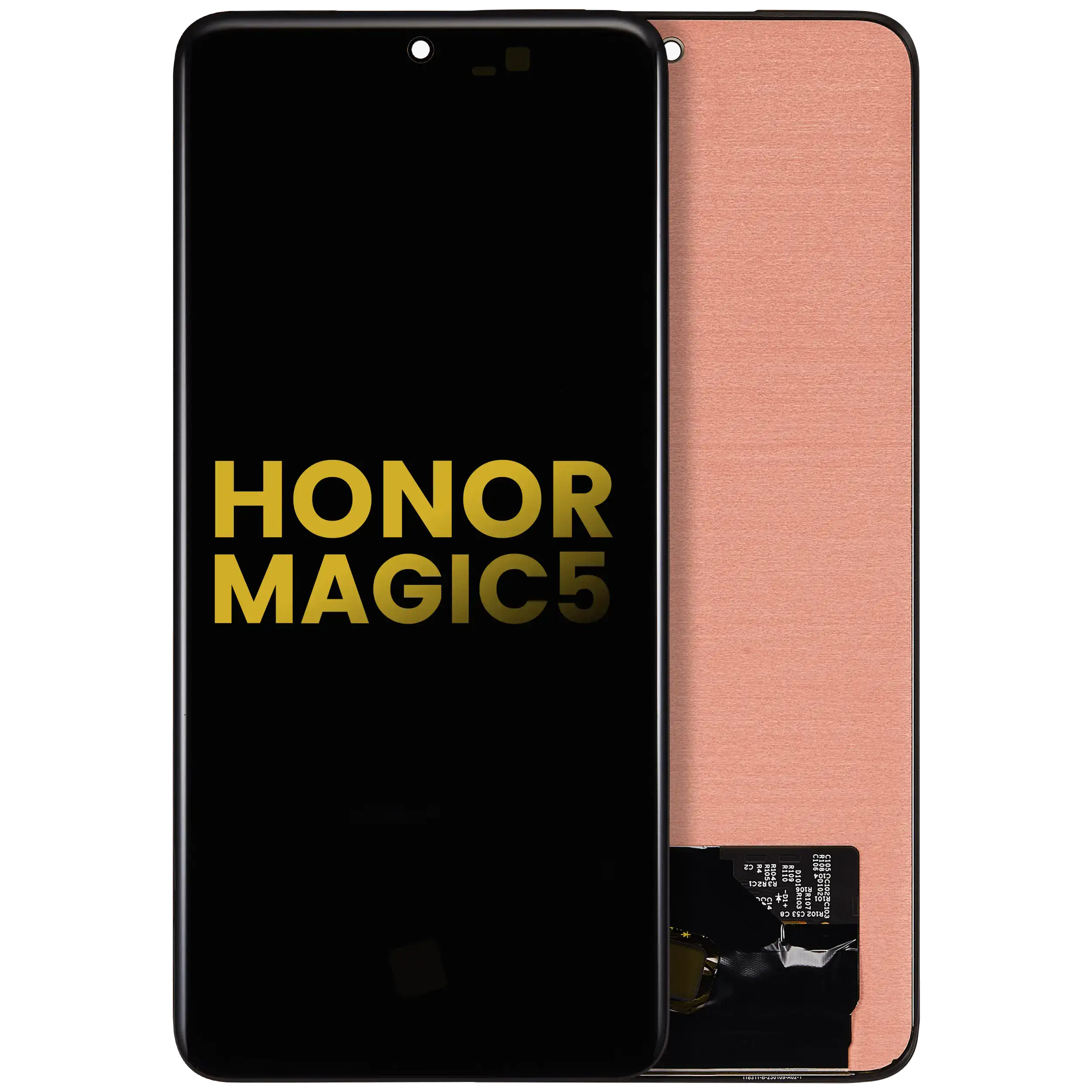 OLED-Display ohne Rahmen für Honor Magic5 (Refurbished) (Alle Farben)