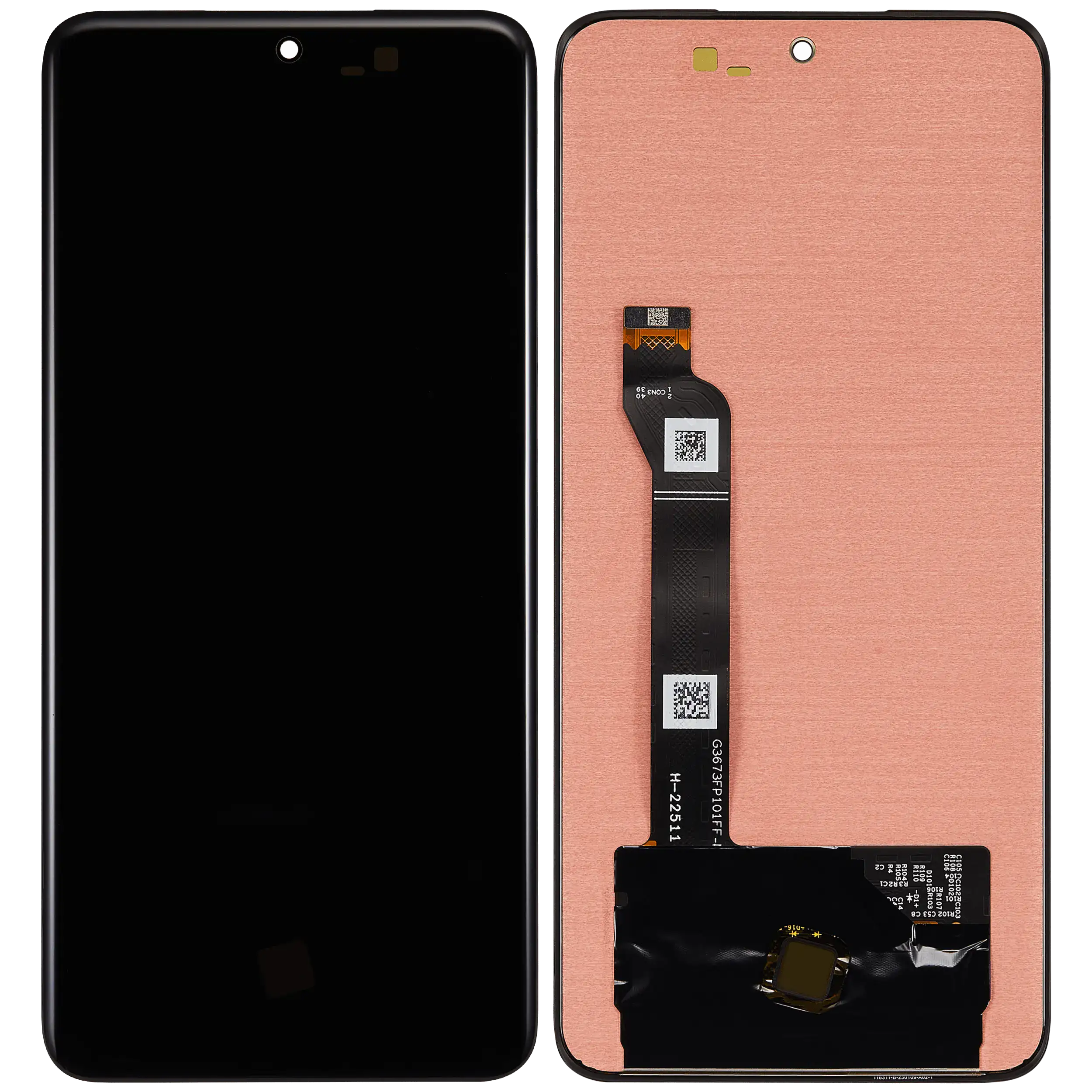 OLED-Display ohne Rahmen für Honor Magic5 (Refurbished) (Alle Farben)