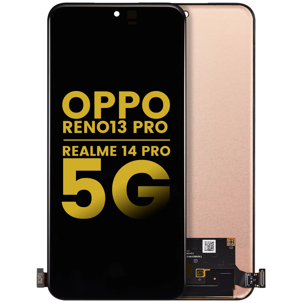 OLED-Display ohne Rahmen für Oppo Reno13 Pro / Realme 14 Pro+ (Refurbished) (Alle Farben)
