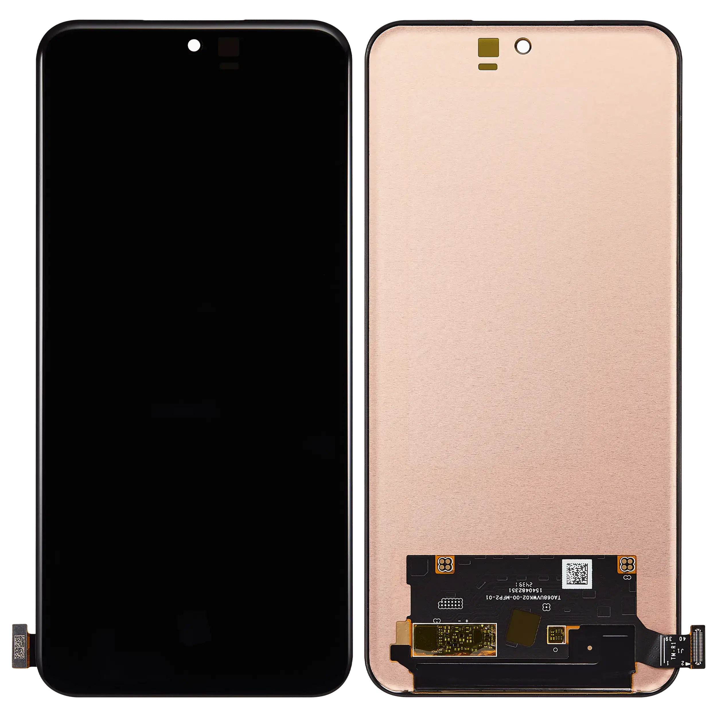 OLED-Display ohne Rahmen für Oppo Reno13 Pro / Realme 14 Pro+ (Refurbished) (Alle Farben)