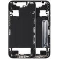 Midframe/Frame with Charging Port Flex and Small Parts for iPhone Air (US/EU Version) (used OEM part, Grade A) (Sky Blue)