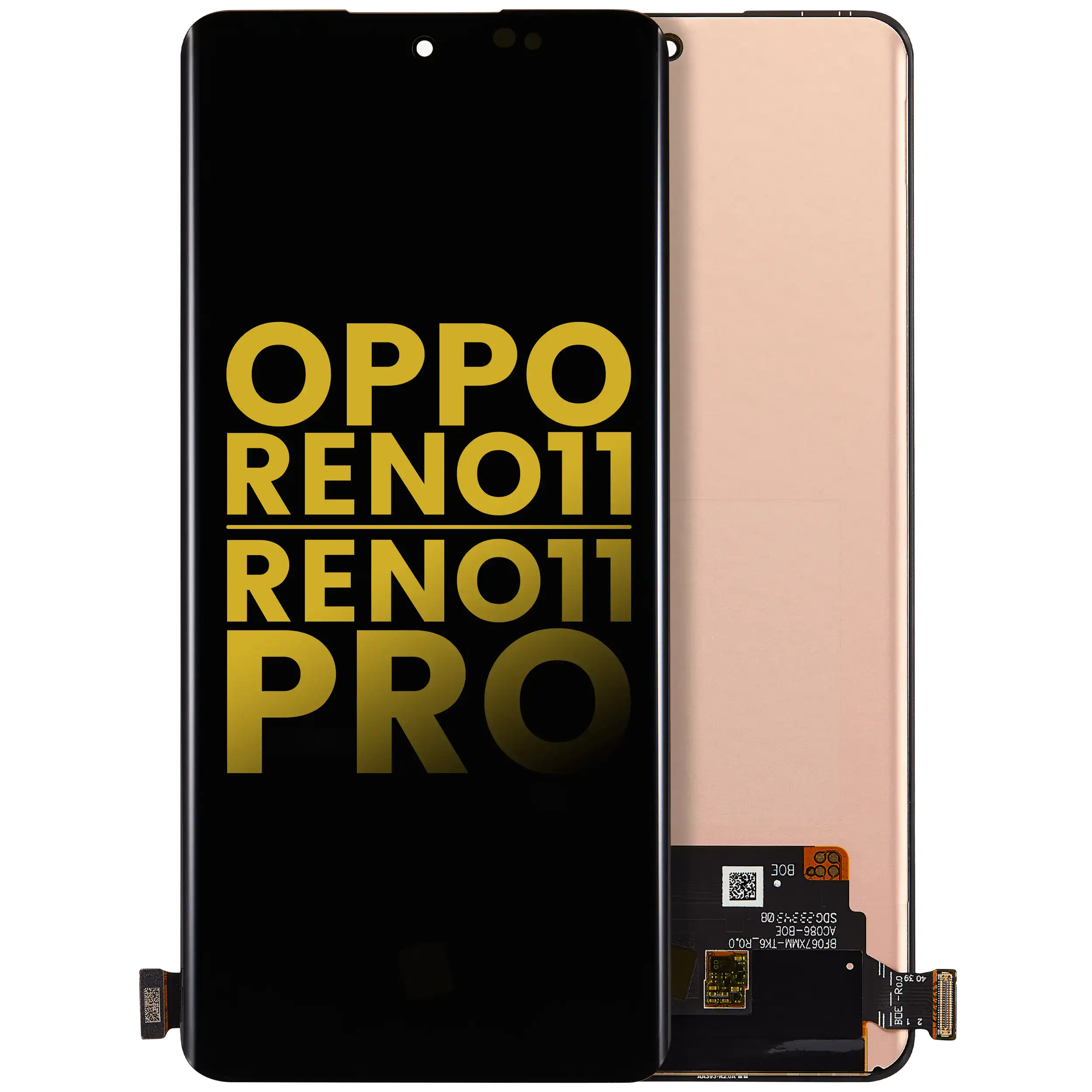 OLED-Display ohne Rahmen für Oppo Reno11/Pro (Refurbished)