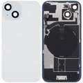 Original Apple Backcover mit MagSafe Magnet, NFC & Blitz-Flexkabel für iPhone 15 (Gebraucht, Grad C, Blau)